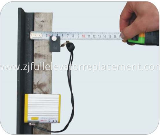 To measure DBG by Laser Detector 